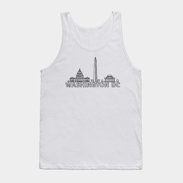 Washington city Tank Top by SerenityByAlex